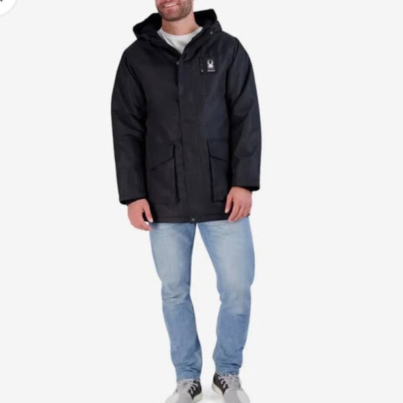 Spyder Men's Parka, M - Picture 5 of 7
